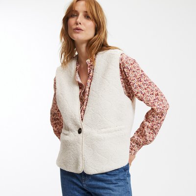 Recycled Sherpa Gilet LA REDOUTE COLLECTIONS