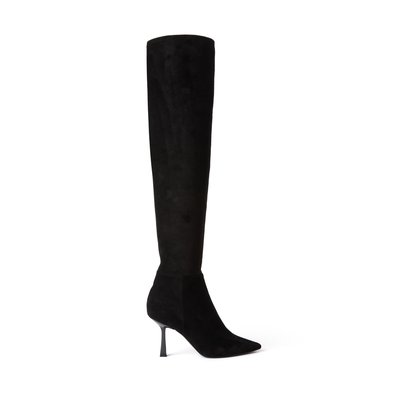 Bottes hauteur genou à talon évasé - SIBELLA DUNE LONDON