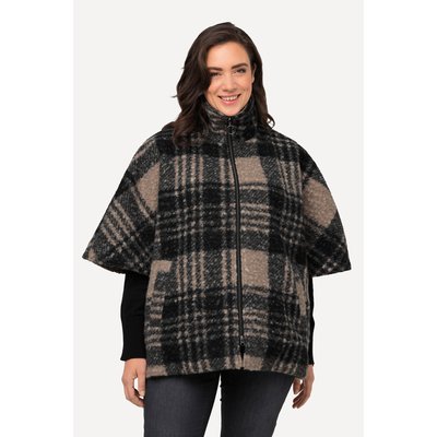 Cape, motif à carreaux, bouclette ULLA POPKEN
