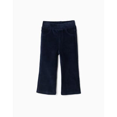 Legging évasé en velours côtelé avec taille élastique ZIPPY