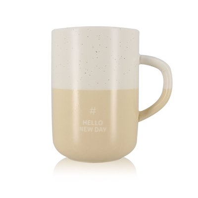 Mug à message en grès 58cl OGO LIVING