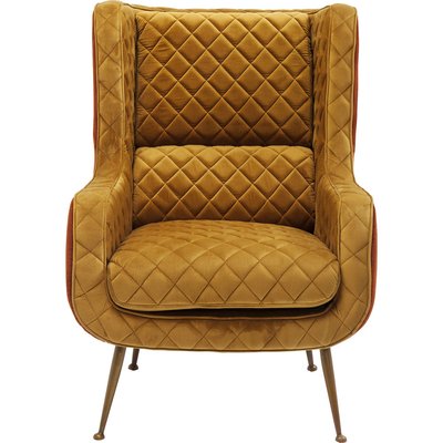 Fauteuil en velours, NONA KARE DESIGN