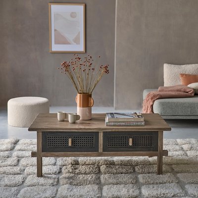 Table basse en pin massif recyclé  JUNKO BERAH GETAH