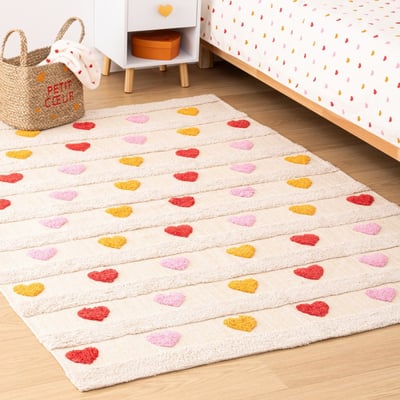 Tapis pour enfant 120x170 coton ATMOSPHERA