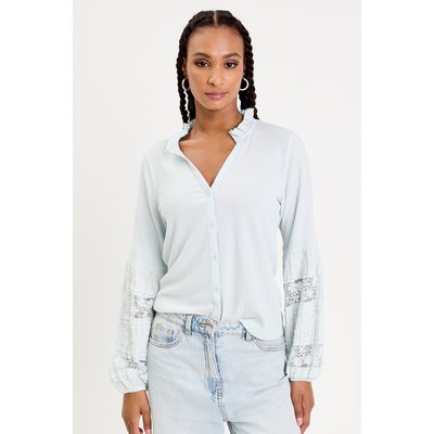 blouse col V manches longues CACHE CACHE