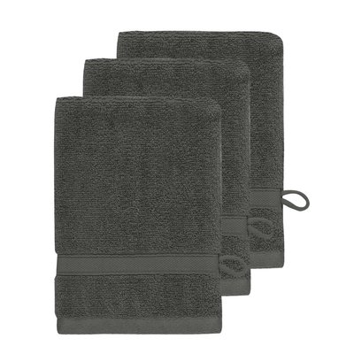 Lot de 3 gants de toilette 600 g/m² SENSILK SENSEI MAISON