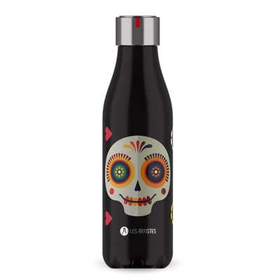 Bouteille isotherme Sugar Skull 500 ml LES ARTISTES PARIS