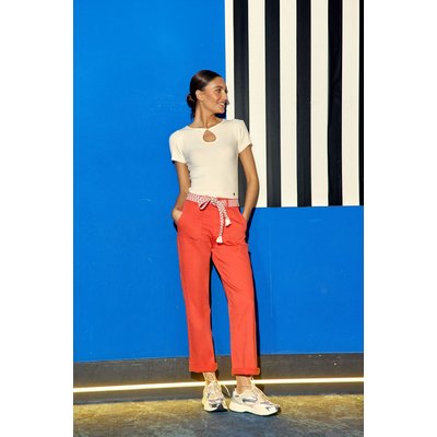 Pantalon droit uni MARISOL LA PETITE ETOILE