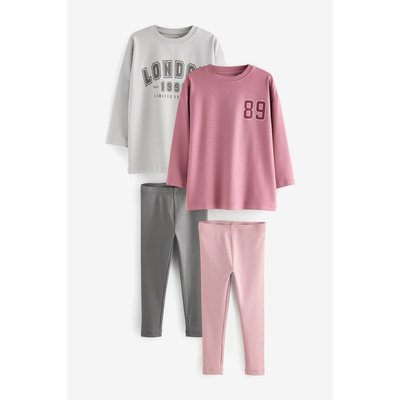 Pyjama legging universitaire, lot de 2 NEXT