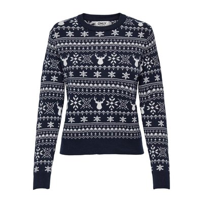 Pull de Noël jacquard ONLY