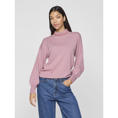Col montant Pull en maille VILA