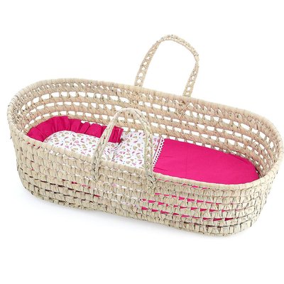 Couffin poupée 50 cm Diabolo Grenadine PETITCOLLIN