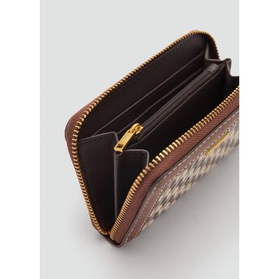 Porte-monnaie imprimé logo MANGO