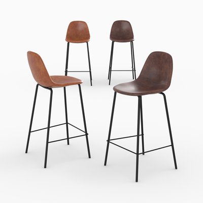 Pack 4 chaises pour îlot central et 65 cm - HENRIK RENDEZ-VOUS DÉCO
