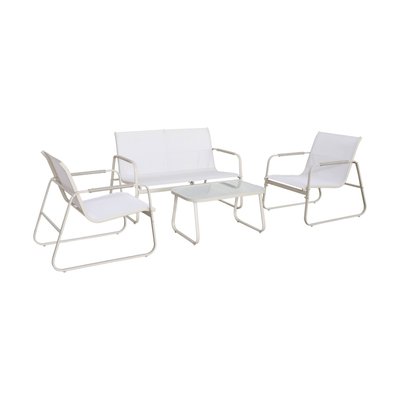 Salon de jardin aluminium 4 places NOTO SWEEEK