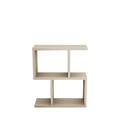 Table d'appoint effet travertin- ZED DRAWER