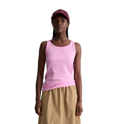 Débardeur côtelé DfC slim en jersey stretch de coton bio MARC O’POLO DENIM
