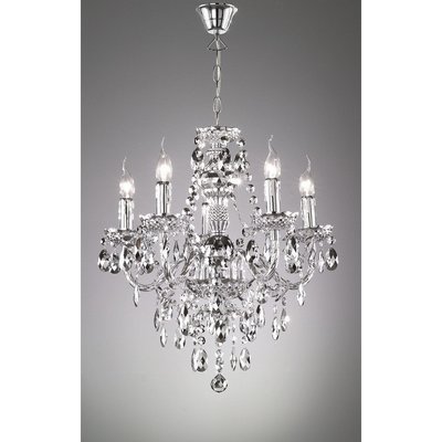 Lustre baroque 5 Lampes TRIO