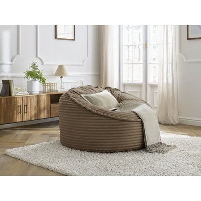 Pouf gros côtelé doux, SOCRATE BOBOCHIC