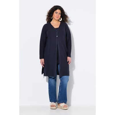 Cardigan en coton bio. Encolure ULLA POPKEN