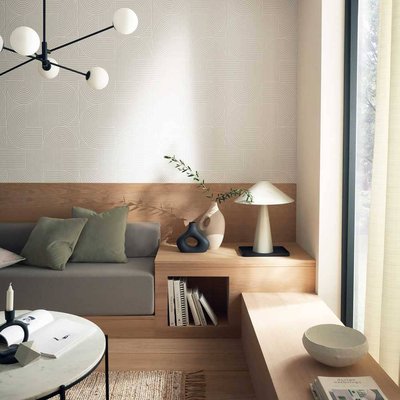 Papier peint Centra White GRAHAM ET BROWN