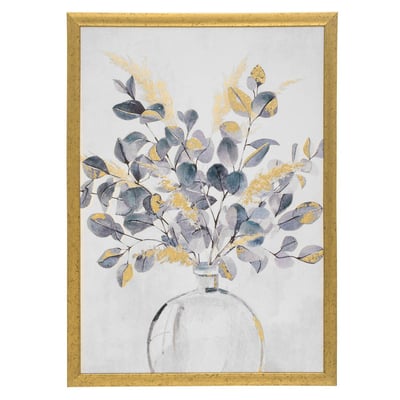 Toile imprimée FLEUR encadrée FLEURS ATMOSPHERA
