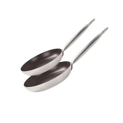 Lot 2 poêles de cuisson avec revêtement céramique sans PFAS ELO
