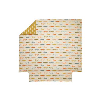 Housse de couette percale Birthday Fox  SCION LIVING SCION LIVING