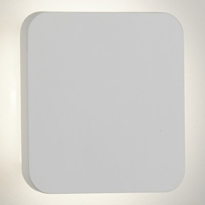 White Plaster LED Wall Light SO'HOME