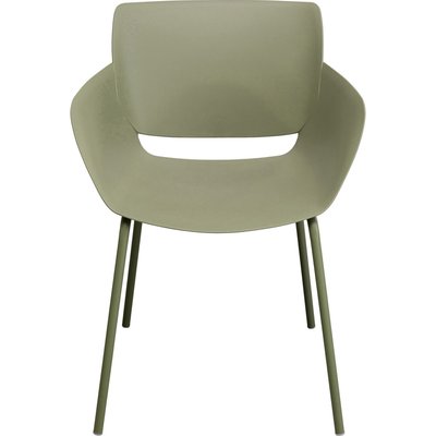 Chaise de jardin avec accoudoirs Madeira verte KARE DESIGN
