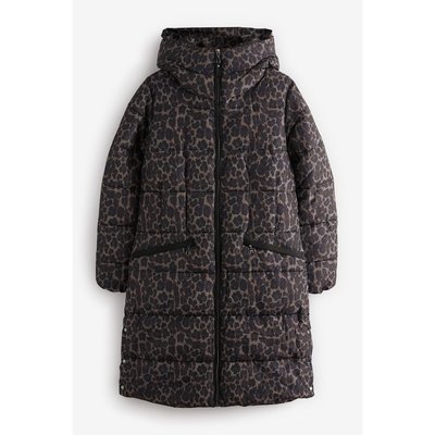 Manteau doudoune rembourré mi-long à capuche NEXT