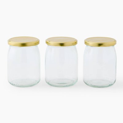 3 pots à confiture, 50cl MONOPRIX MAISON