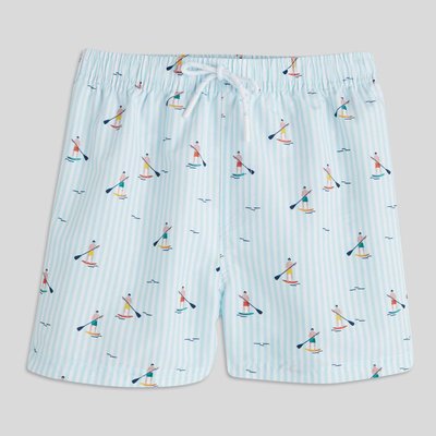 Short de bain imprimé, certifié OEKO-TEX MONOPRIX