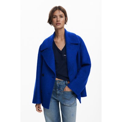 Manteau court en bouclette DESIGUAL