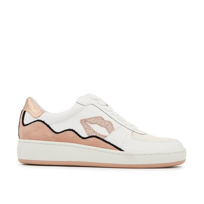 Huarache blanche et rose La Redoute