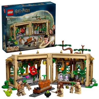Le château de Poudlard : le cours de botanique LEGO