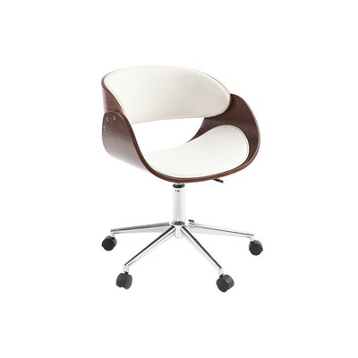 Chaise de bureau design à roulettes BENT MILIBOO