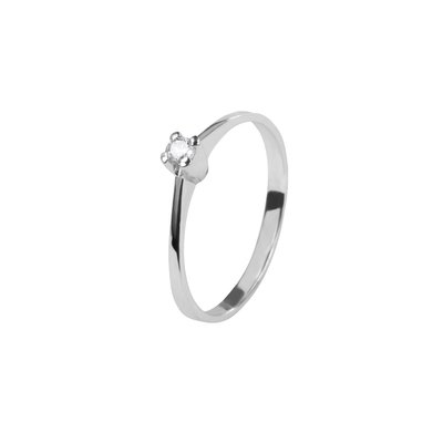 Bague en or blanc 375 B-CLASSIC BLUESPIRIT