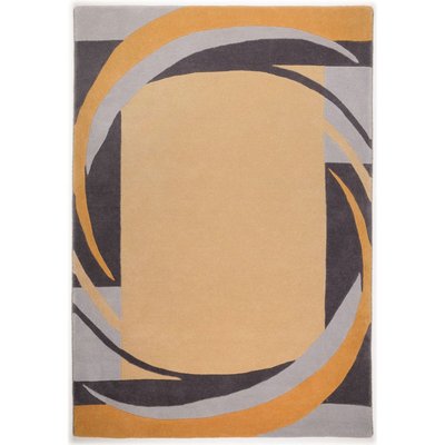 Tapis salon Hawai tufté main en laine THEKO