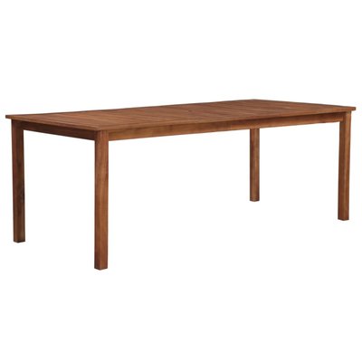 Table de jardin en bois d'acacia HOME MAISON