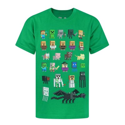 T-shirt manches courtes MINECRAFT