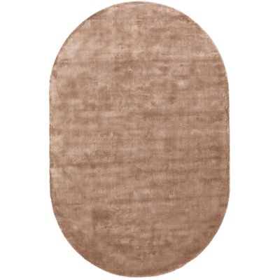 Tapis rond en viscose Ovale tissé main NELA BENUTA 