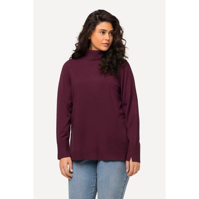 Pull col roulé, bords-côtes larges ULLA POPKEN