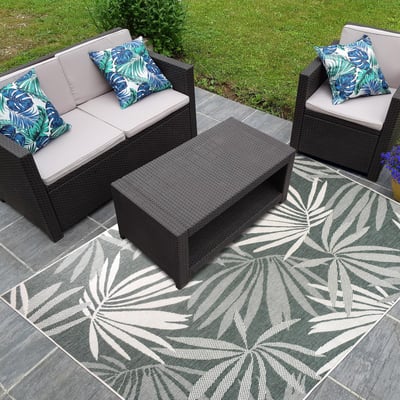 Tapis extérieur, kilim reversible LYN2 AM REVERSIBLE UN AMOUR DE TAPIS