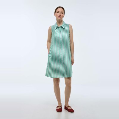 Robe courte rayée en coton BIO GOTS MONOPRIX
