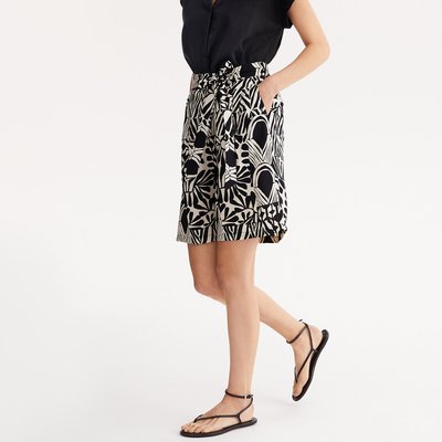 Fliessende Shorts mit Blumenmuster ANNE WEYBURN
