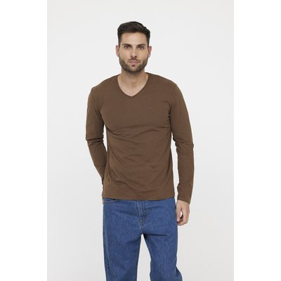 T-Shirt manches longues coton regular AJESSY LEE COOPER