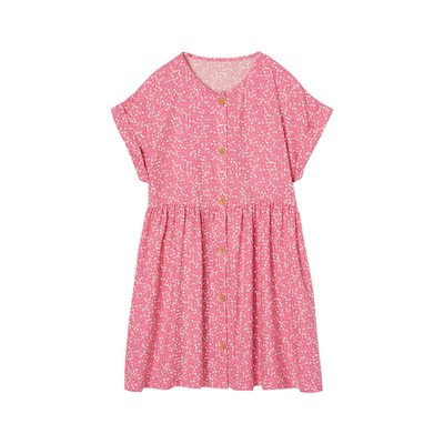 Robe à fleurs boutonnée VERTBAUDET
