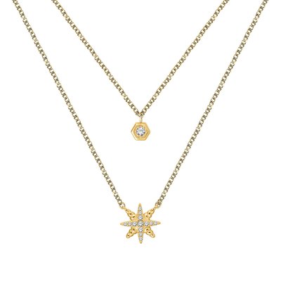 Collier en argent 925 et oxyde de zirconium SOLIS