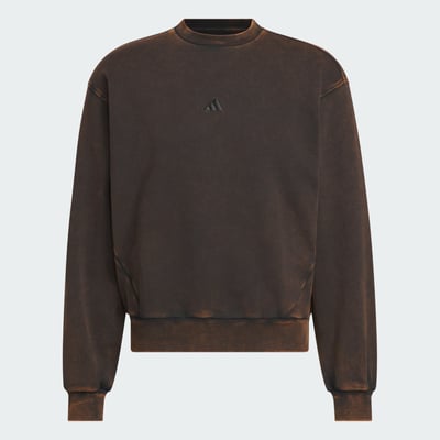 Sweat-Shirt Ras-Du-Cou Molleton Délavé Adidas Sweat-Shirt Ras-Du-Cou Molleton Délavé Adidas adidas Performance